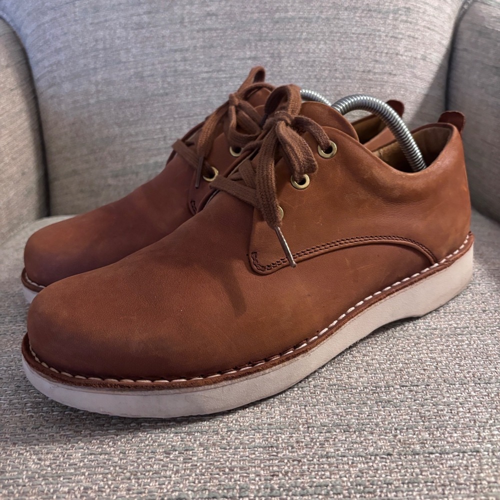Samuel Hubbard Hubbard Free Tan‎ Leather Oxford Shoes Vibram Mens 8.5 M Portugal